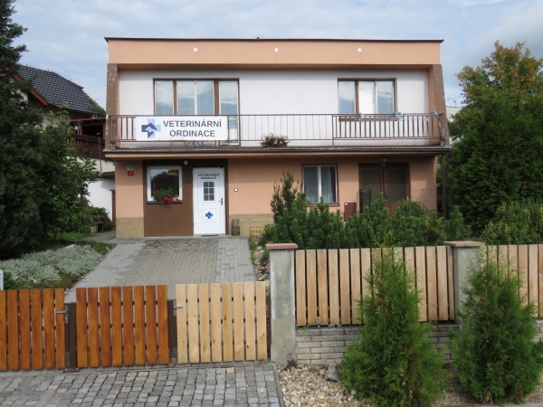 Veterinrn ordinace Boskovet - Pohled na vstup do ordinace